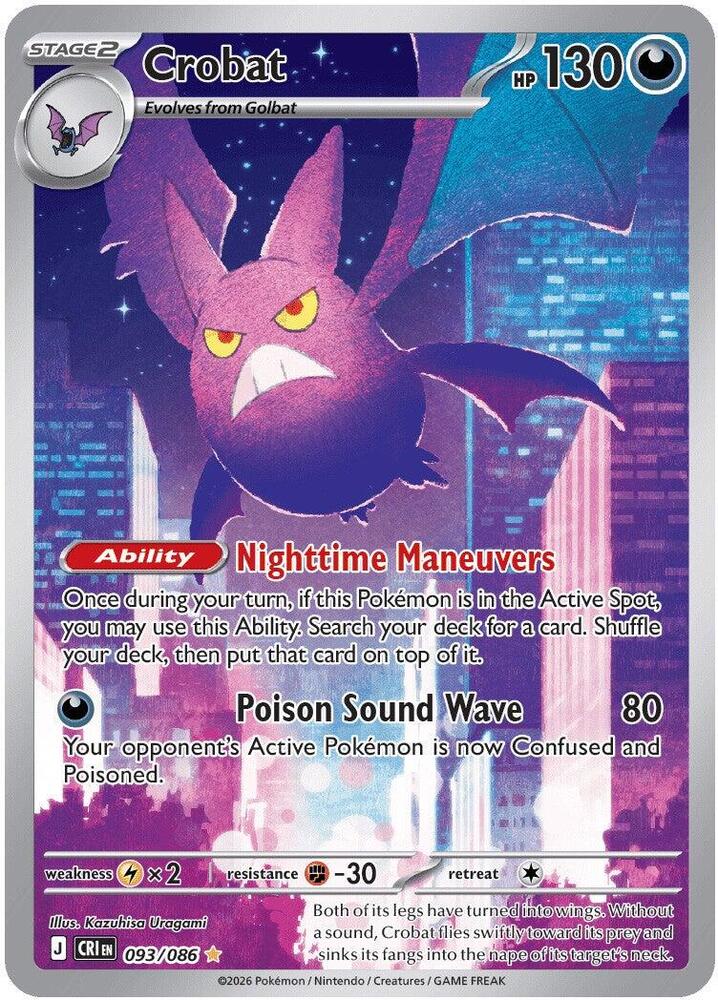 Compra Crobat IR #93/86 - Chaos Rising disponible en El Salvador en UniversoTCG 