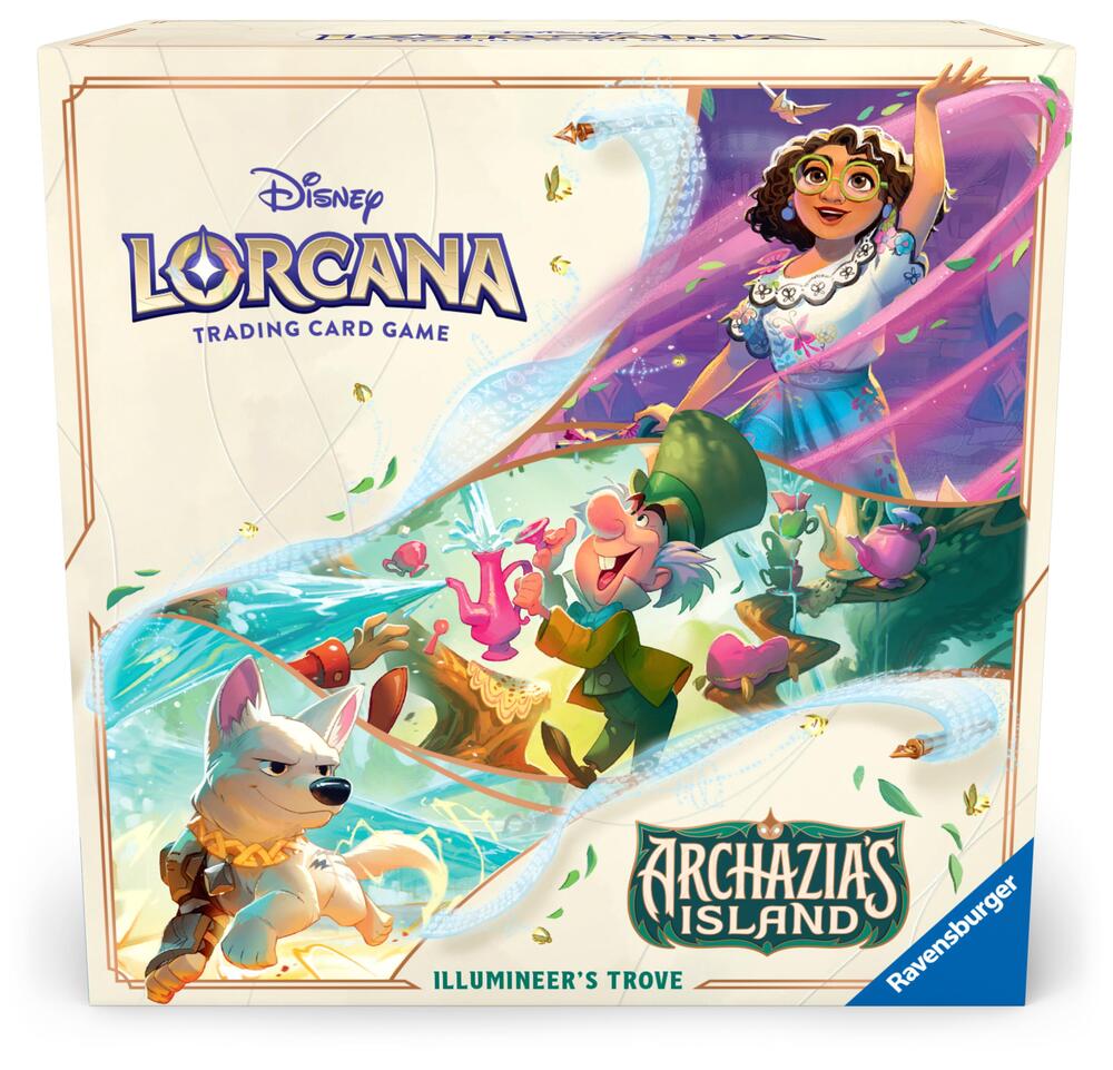 Compra Disney Lorcana: Archazia’s Island - Illumineer's Trove disponible en El Salvador en UniversoTCG 
