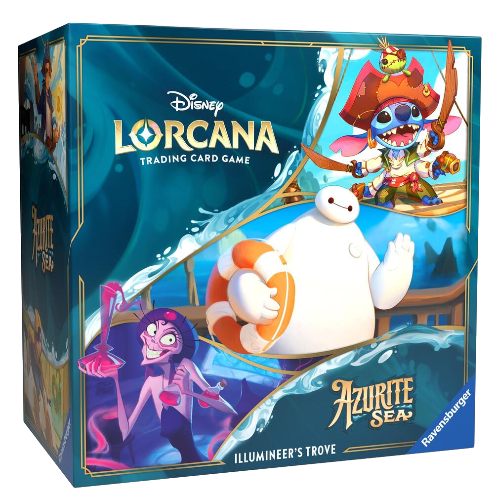 Compra Disney Lorcana: Azurite Sea - Illumineer's Trove disponible en El Salvador en UniversoTCG 