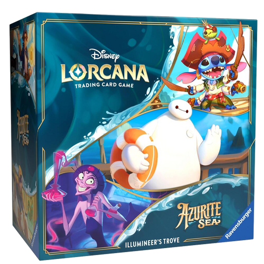 Compra Disney Lorcana: Azurite Sea - Illumineer's Trove disponible en El Salvador en UniversoTCG 