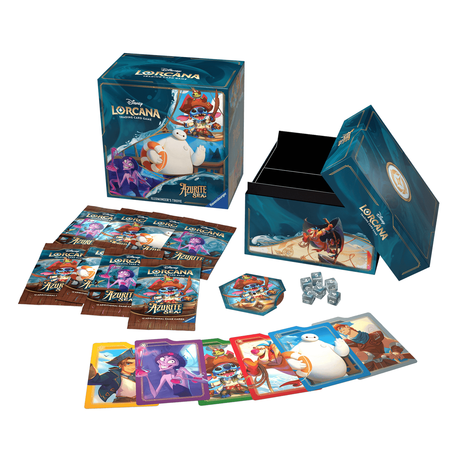 Compra Disney Lorcana: Azurite Sea - Illumineer's Trove disponible en El Salvador en UniversoTCG 