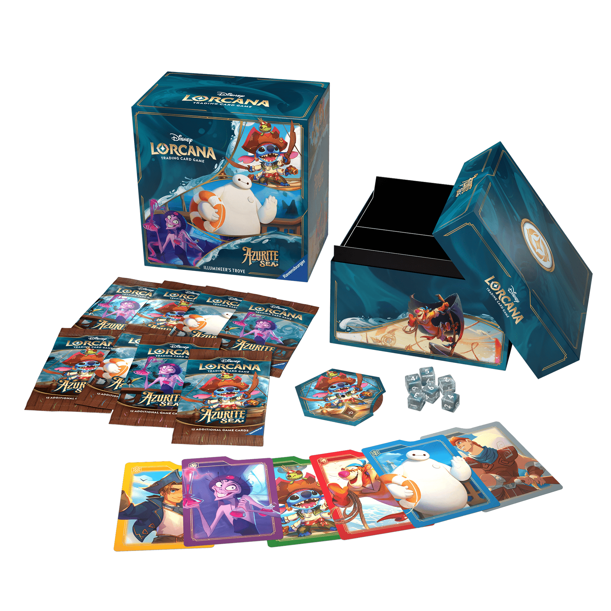 Compra Disney Lorcana: Azurite Sea - Illumineer's Trove disponible en El Salvador en UniversoTCG 