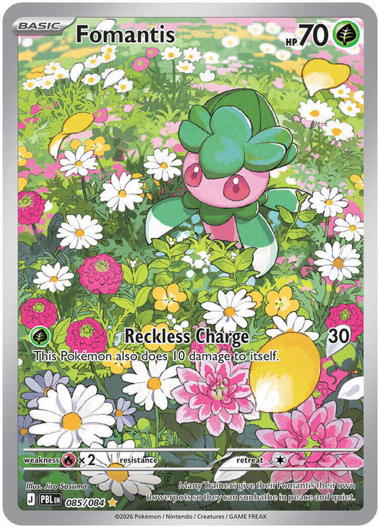 Compra Fomantis IR #85/84 - Pitch Black disponible en El Salvador en UniversoTCG 