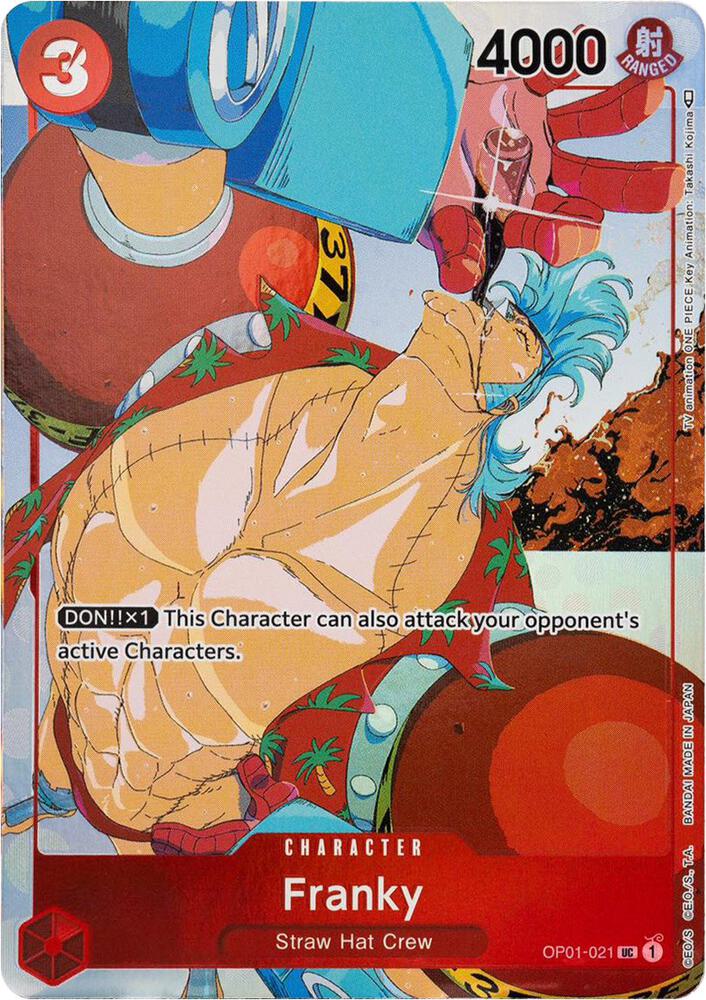 Compra Franky Gift Collection 2023 - One Piece Promotion disponible en Salvador en UniversoTCG 