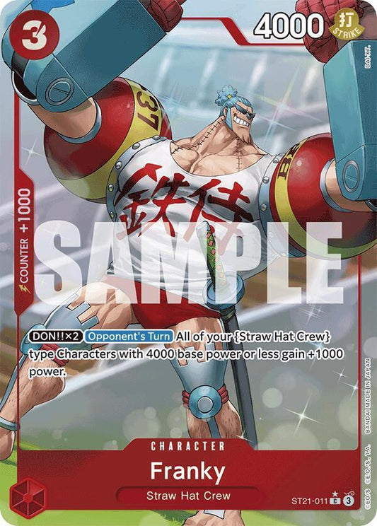 Compra Franky (Parallel) #ST21-011 - Starter Deck EX: Gear 5 disponible en El Salvador en UniversoTCG 