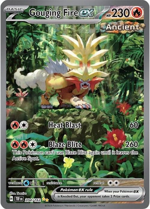 Compra Gouging Fire SIR #204/162 - Temporal Forces disponible en El Salvador en UniversoTCG 