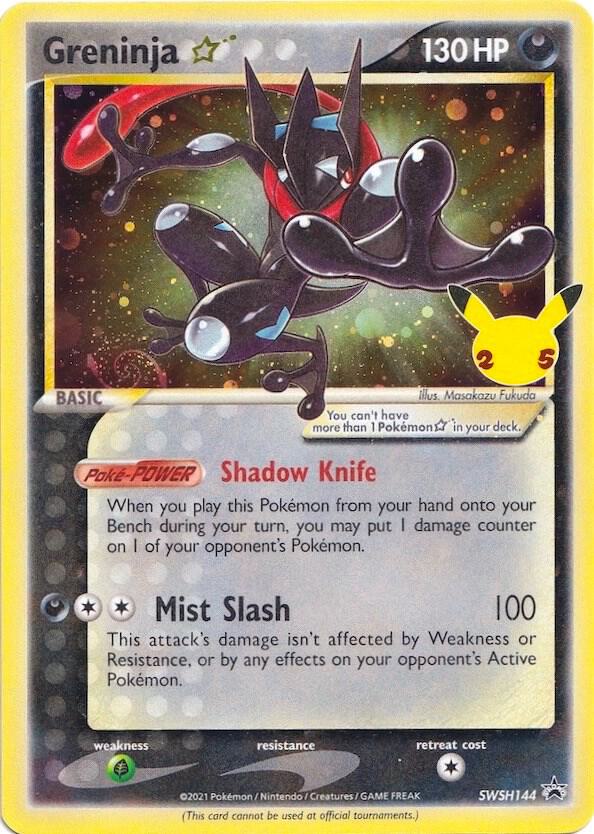 Compra Greninja Star - Sword & Shield Promo disponible en El Salvador en UniversoTCG 