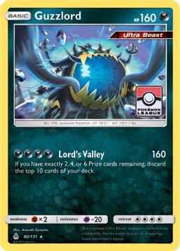 Compra Guzzlord #80/131 - League & Championship disponible en El Salvador en UniversoTCG 