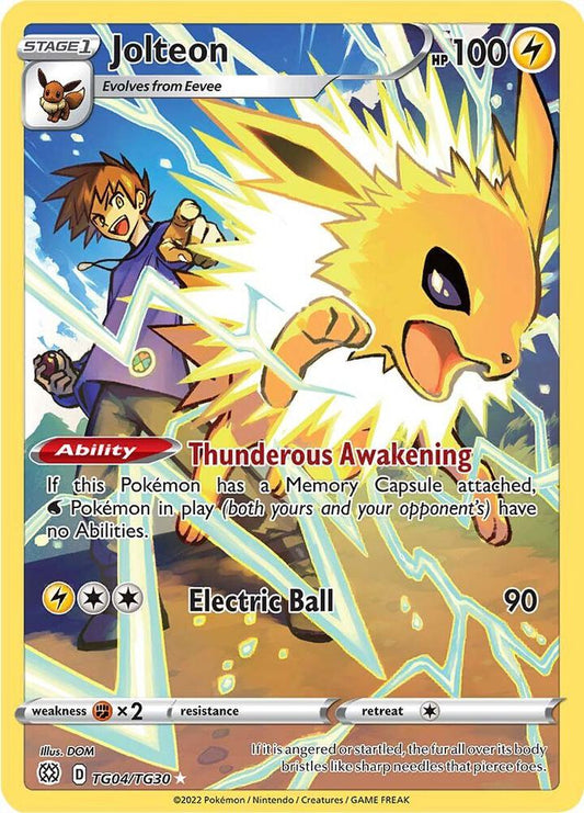 Compra Jolteon #TG04/TG30 - Brilliant Stars disponible en El Salvador en UniversoTCG 