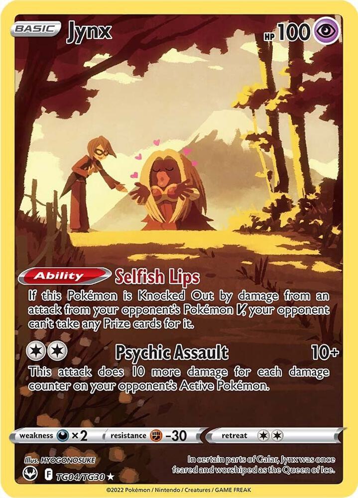 Compra Jynx Trainer Gallery #TG04/TG30 - Silver Tempest disponible en El Salvador en UniversoTCG 