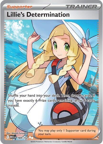 Compra Lillie's Determination #169/132 - Mega Evolution disponible en El Salvador en UniversoTCG 