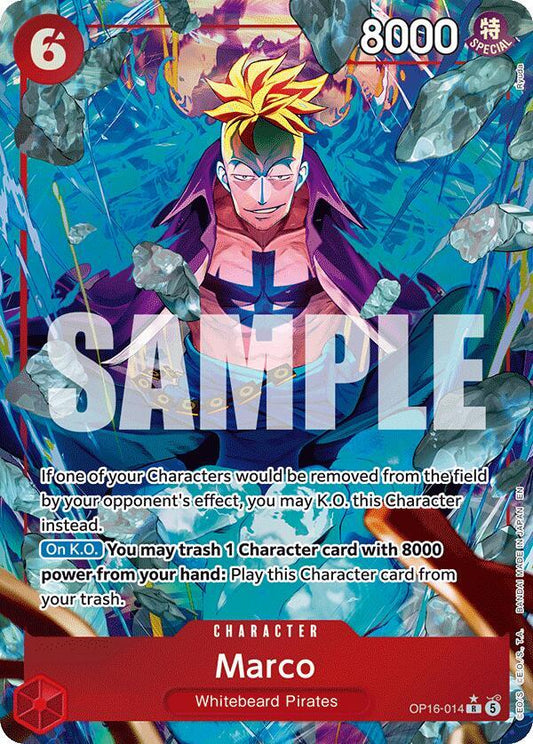 Compra Marco Alternate Art #OP16-014 - The Time of Battle disponible en El Salvador en UniversoTCG