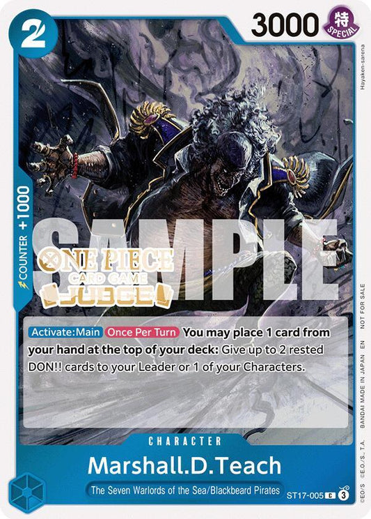 Compra Marshall.D.Teach Judge Pack Vol.7 #ST17-005 - One Piece Promotion disponible en El Salvador en UniversoTCG 