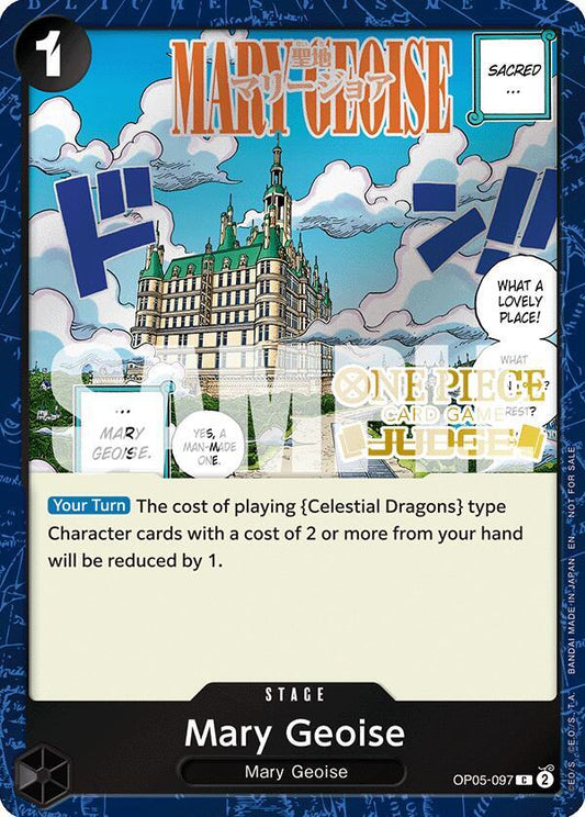 Compra Mary Geoise Judge Pack Vol.7 #OP05-097 - One Piece Promotion disponible en El Salvador en UniversoTCG 