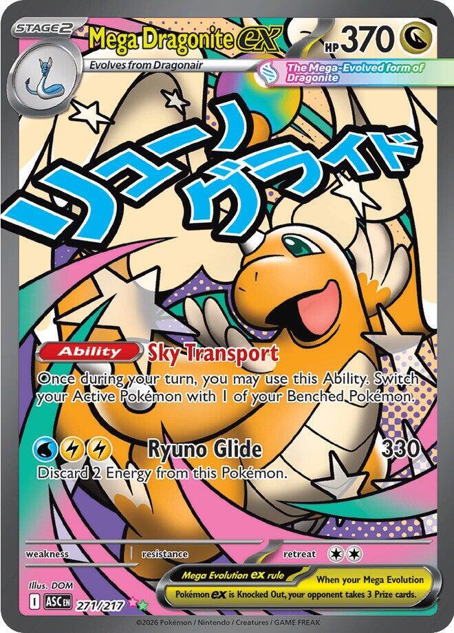 Compra Mega Dragonite Ex Mega Attack Rare disponible en El Salvador en UniversoTCG 