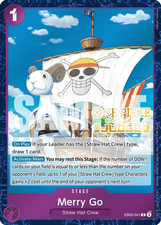 Compra Merry Go Judge Pack Vol.7 #EB02-041 - One Piece Promotion disponible en El Salvador en UniversoTCG 