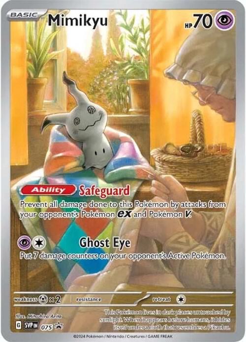 Compra Mimikyu - Scarlet & Violet Promo disponible en El Salvador en UniversoTCG 
