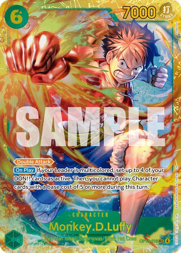 Compra Monkey.D.Luffy (Secret Rare) #Op13-118 - Carrying On His Will disponible en El Salvador en UniversoTCG 
