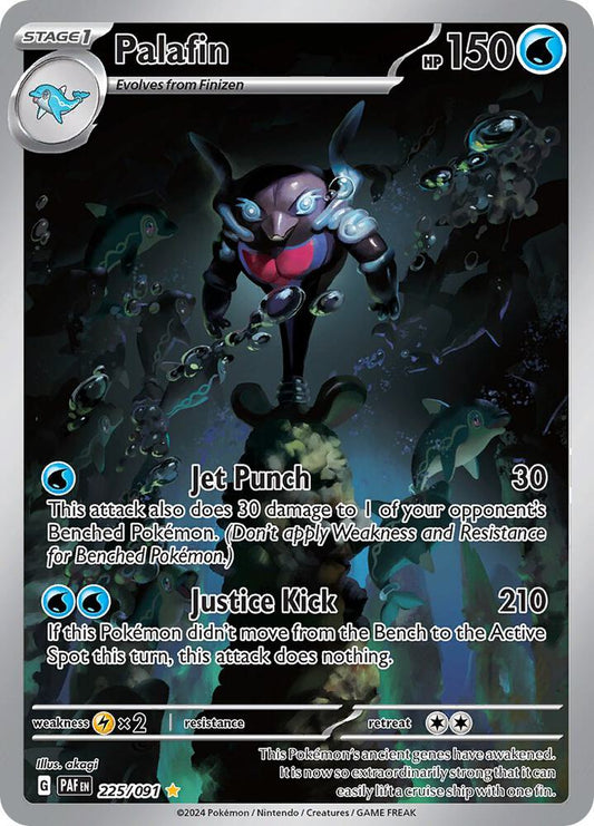 Compra Palafin IR #225/91 - Paldean Fates disponible en El Salvador en UniversoTCG 