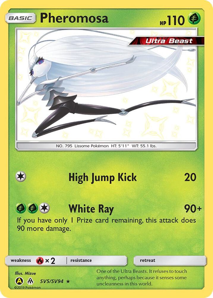 Compra Pheromosa Shiny #SV5/SV94 - Hidden Fates disponible en El Salvador en UniversoTCG 