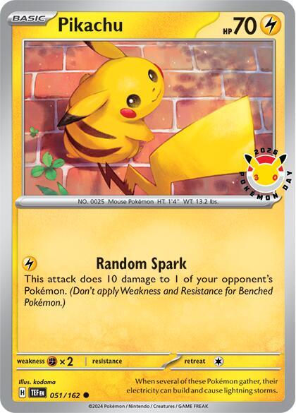 Compra Pikachu (Pokémon Day) - Miscellaneous Cards & Product disponible en El Salvador en UniversoTCG 