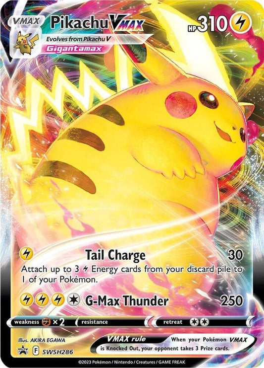 Compra Pikachu VMAX - Sword & Shield Promo disponible en El Salvador en UniversoTCG 