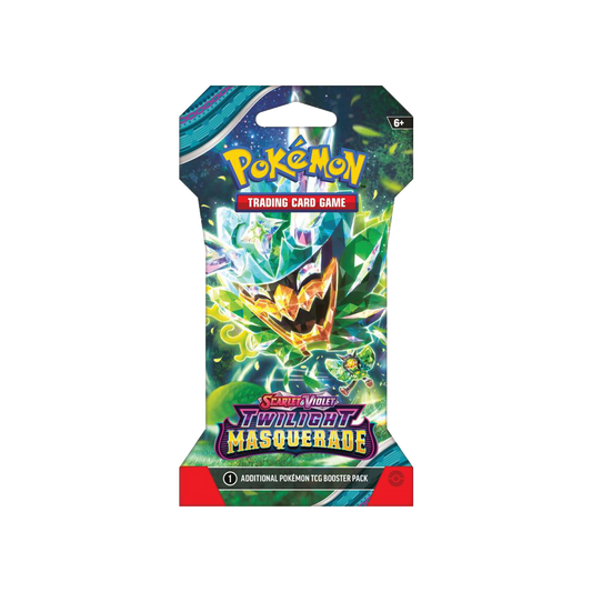 Pokémon Twilight Masquerade Sleeved Pack sellada disponible en El Salvador en UniversoTCG
