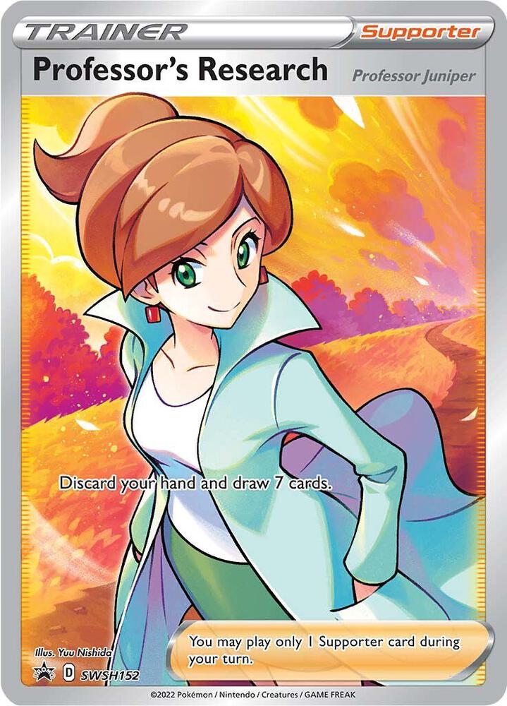 Compra Professor's Research Juniper - Sword & Shield Promo disponible en El Salvador en UniversoTCG 