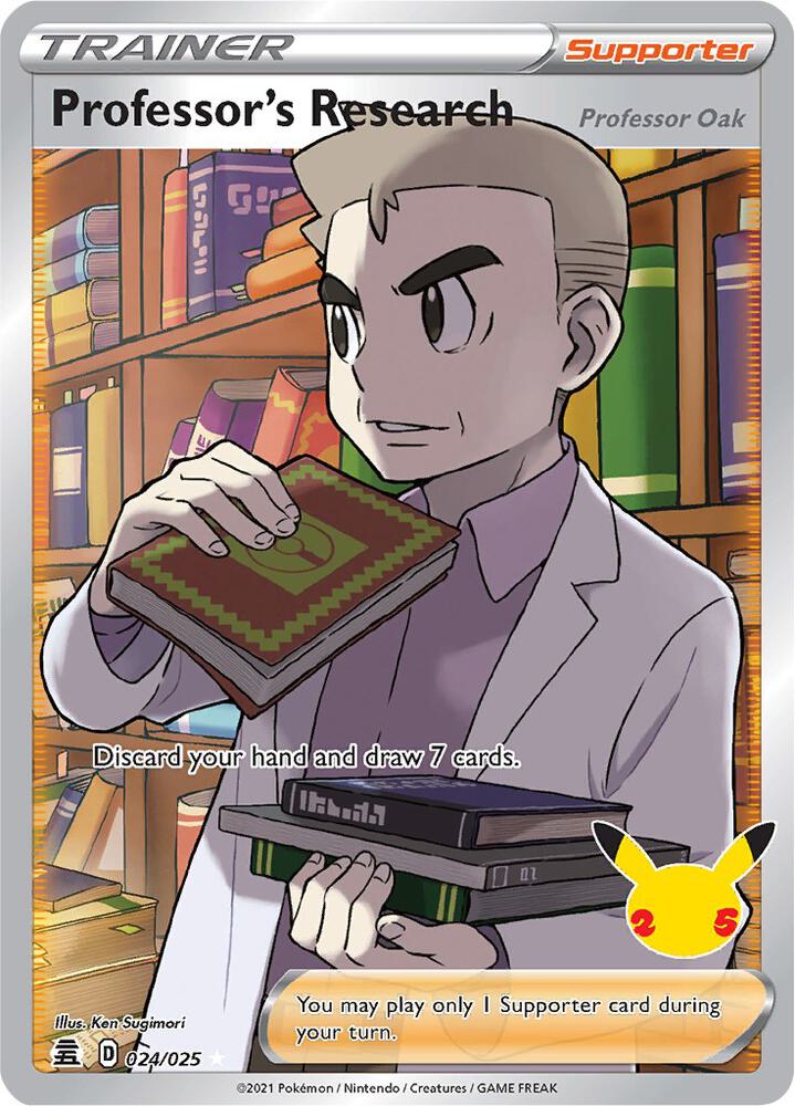 Compra Professor's research oak FA #24/25 - Celebrations 25 disponible en El Salvador en UniversoTCG 