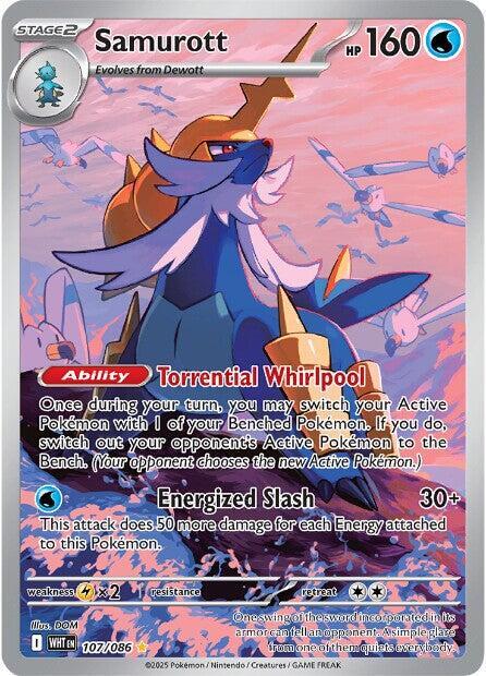 Compra Samurott IR #107/86 - White Flare disponible en El Salvador en UniversoTCG 