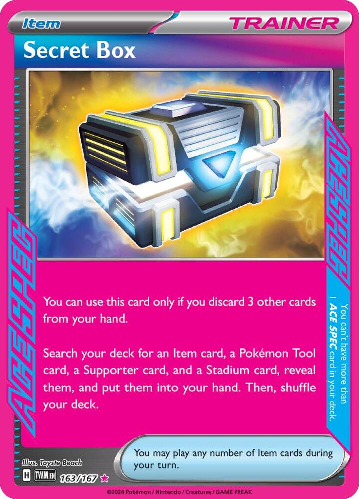 Compra Secret Box Ace Spec #163/167 - Twilight Masquerade disponible en El Salvador en UniversoTCG 