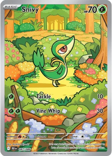 Compra Snivy IR #87/86 - Black Bolt disponible en El Salvador en UniversoTCG 