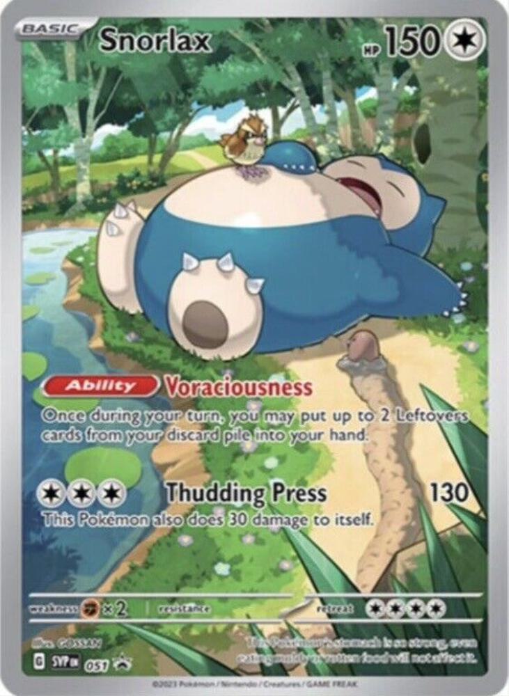 Compra Snorlax - Scarlet & Violet Promo disponible en El Salvador en UniversoTCG 