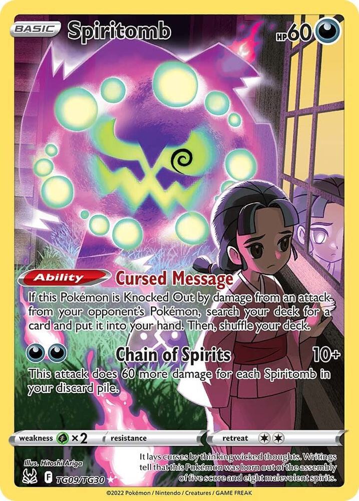 Compra Spiritomb Trainer Gallery #TG09/TG30 - Lost Origin disponible en El Salvador en UniversoTCG 