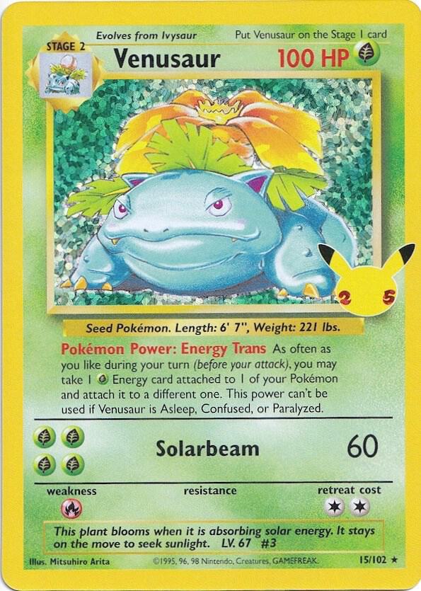 Compra Venusaur - Celebrations: Classic Collection disponible en El Salvador en UniversoTCG 
