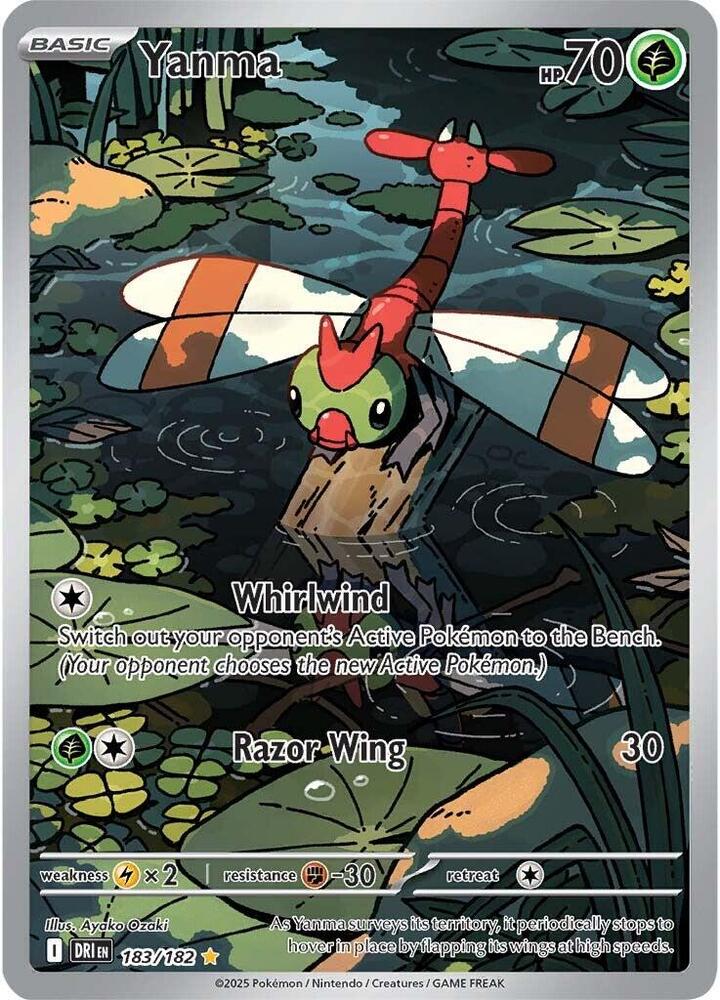 Compra Yanma IR #183/182 - Destined Rivals disponible en El Salvador en UniversoTCG 