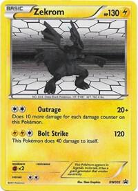 Compra Zekrom #BW005 - Black and White Promo disponible en El Salvador en UniversoTCG 