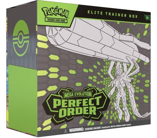 Pokémon Perfect Order Elite Trainer Box sellada disponible en El Salvador