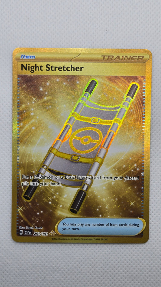 Night Stretcher Gold #251/191 - Surging Sparks