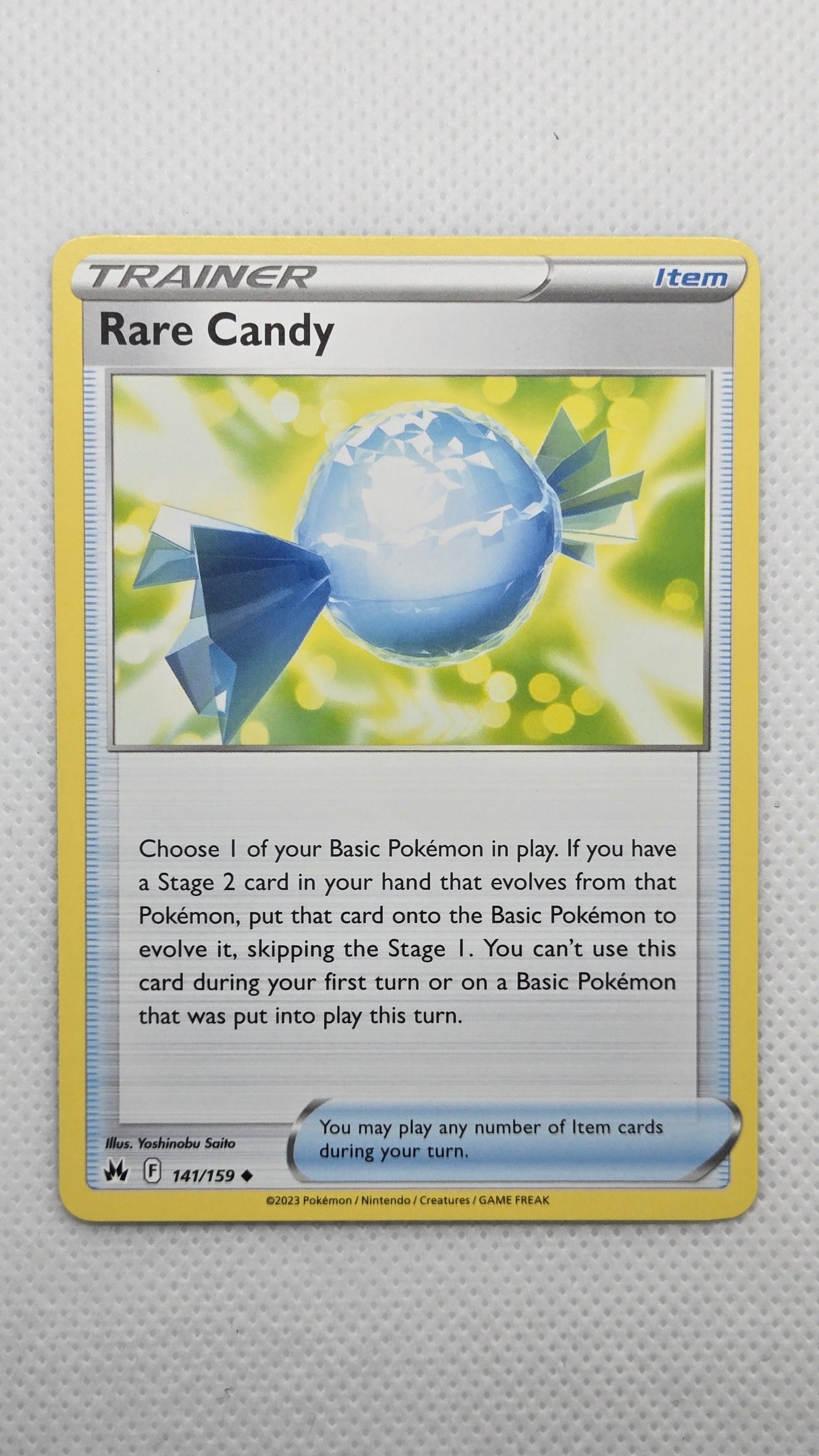 Rare Candy #141/159 -  Crown Zenith