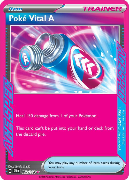 Poke Vital A #62/64 - Shrouded Fable