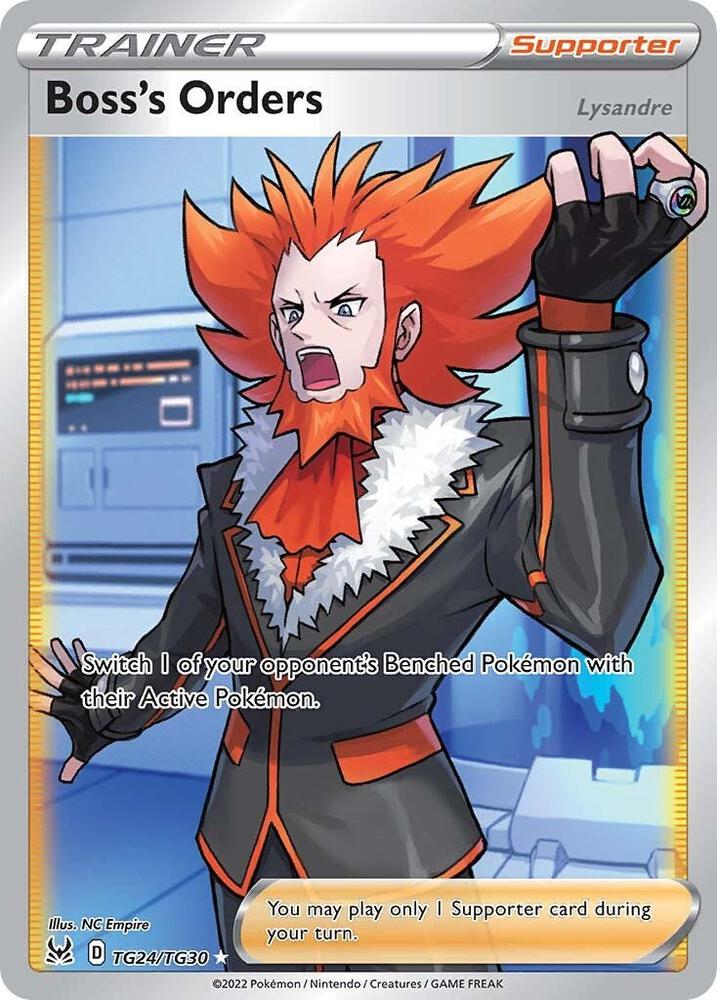 Boss's orders Lysandre FA #TG24/TG30 - Lost Origin