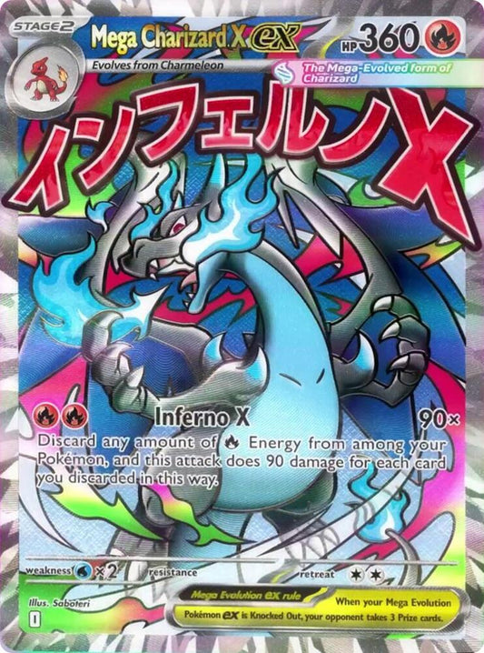 Mega Charizard X Ex - Mega Evolution Promo