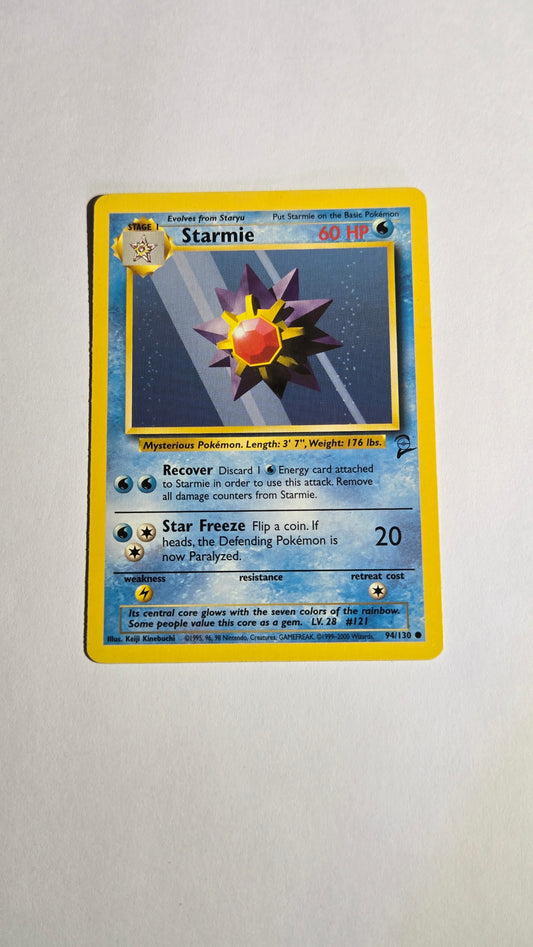 Starmie base set 2 unlimited