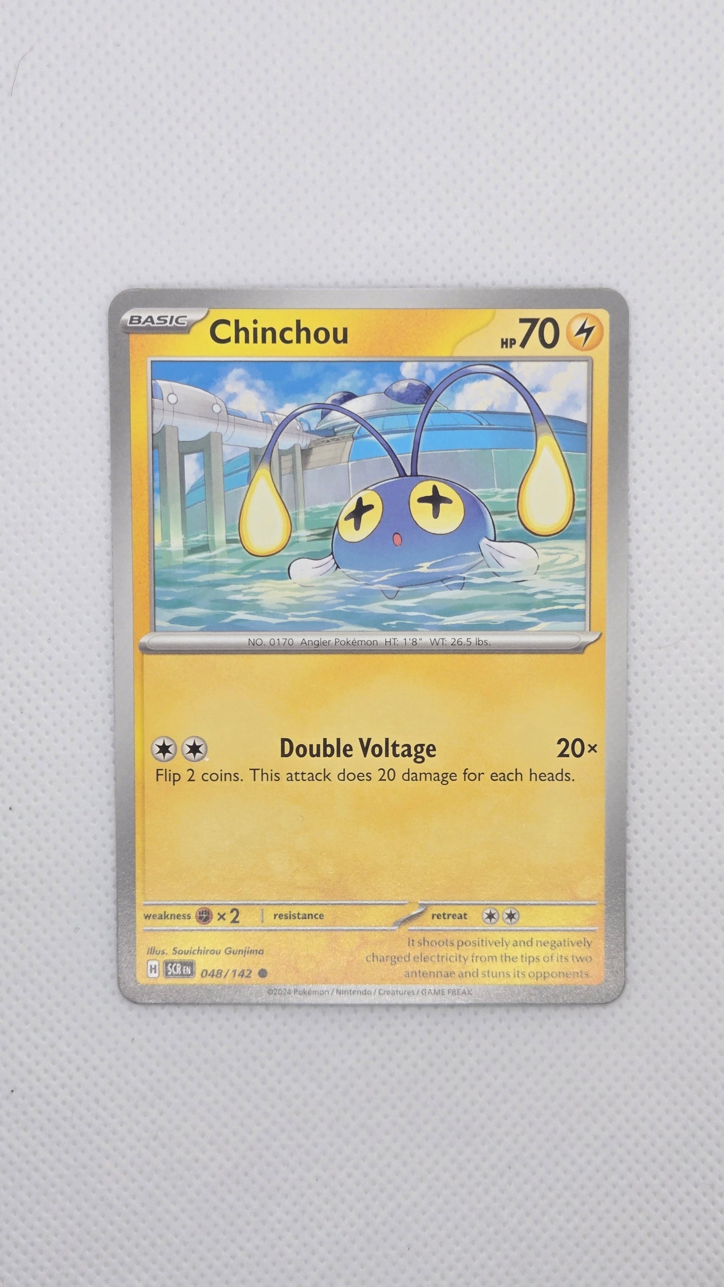 Chinchou #48/142 - Stellar Crown