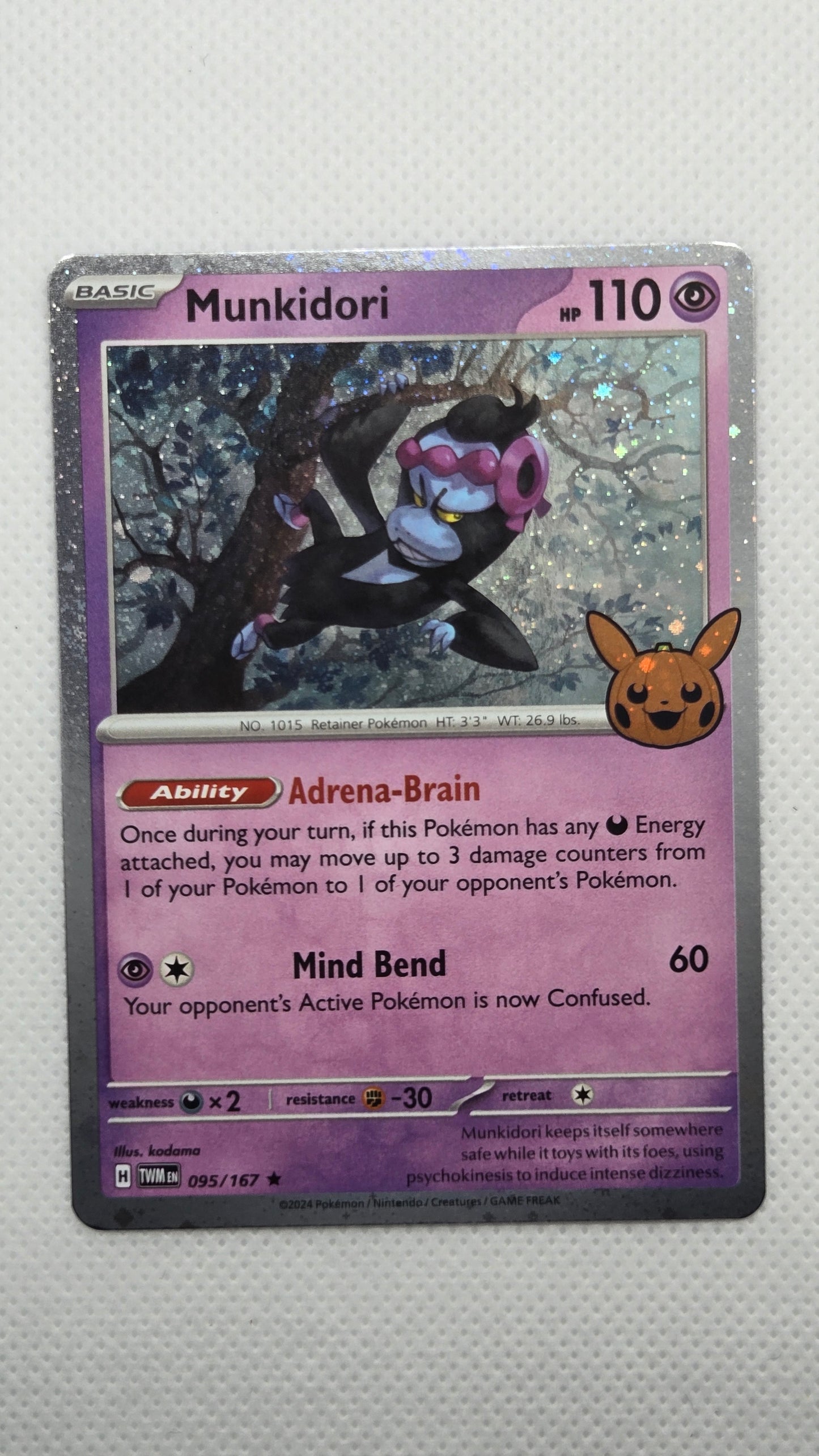 Munkidori Cosmos Holo - Trick or Trade 2024