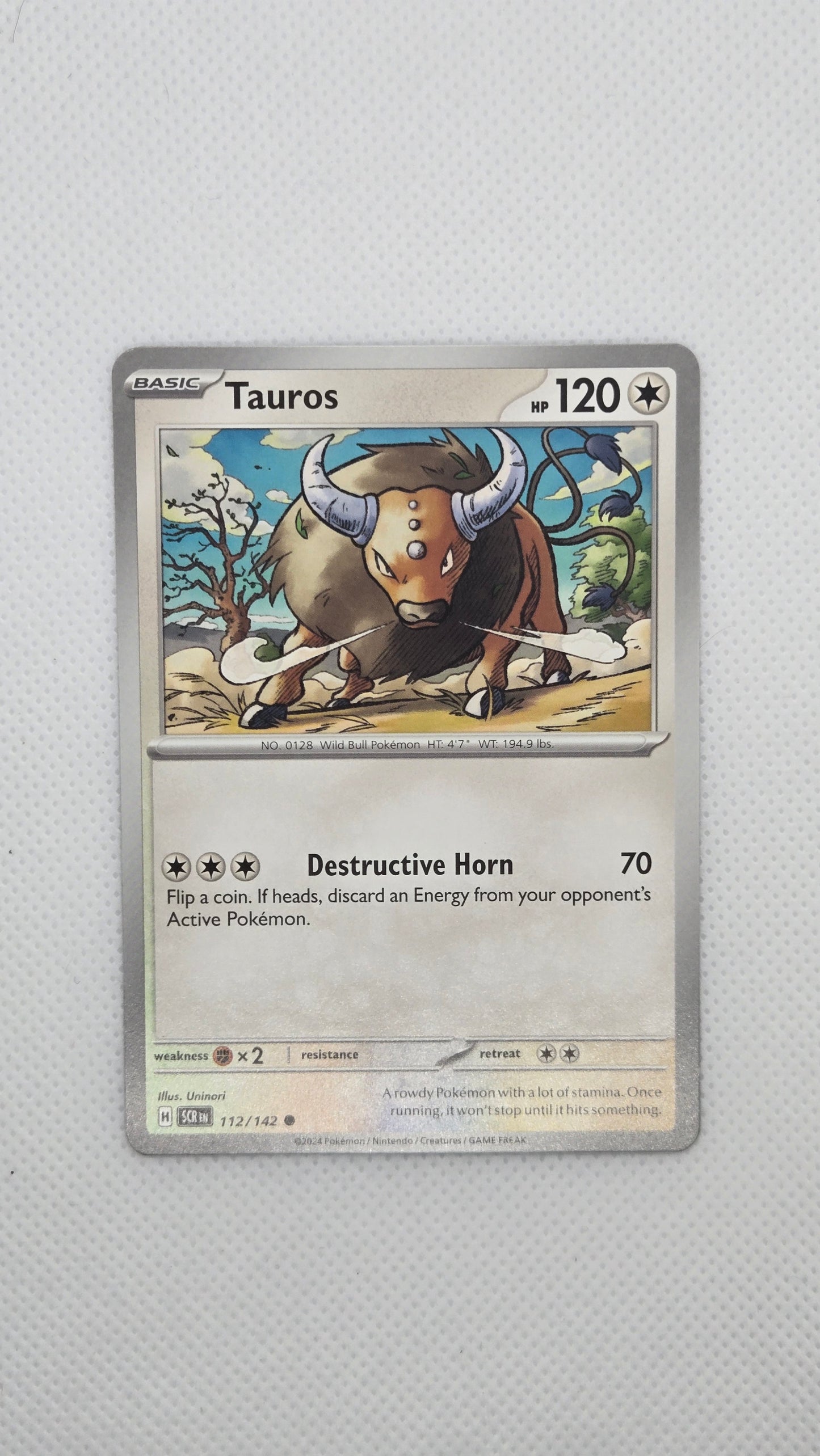 Tauros #112/142 - Stellar Crown