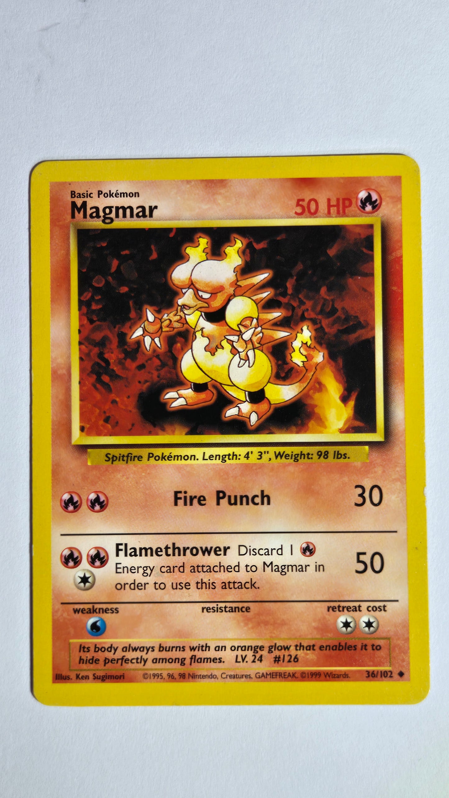 Magmar base set unlimited