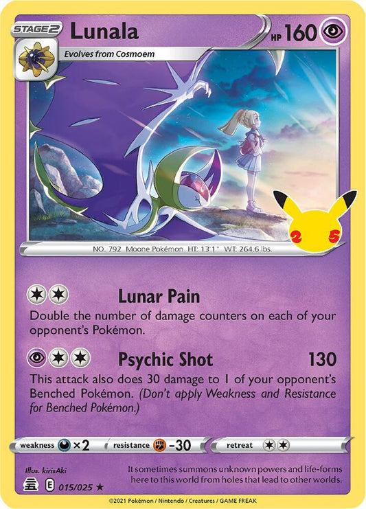 Lunala #15/25 - Celebrations 25