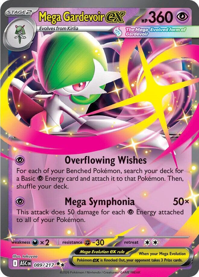 Mega Gardevoir Ex #89/217 - Ascended Heroes